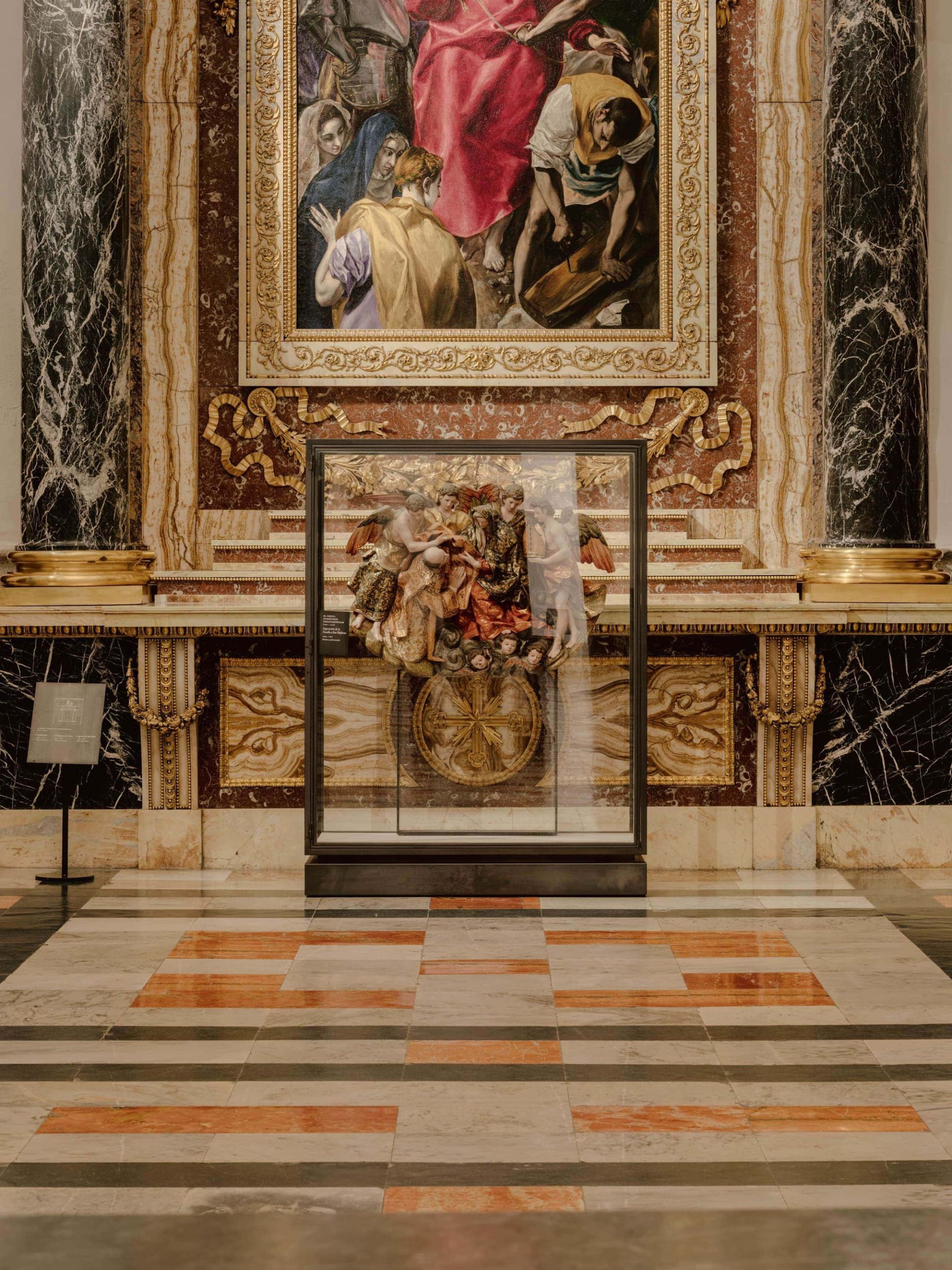 Pieza pictórica de la Catedral Primada de Toledo