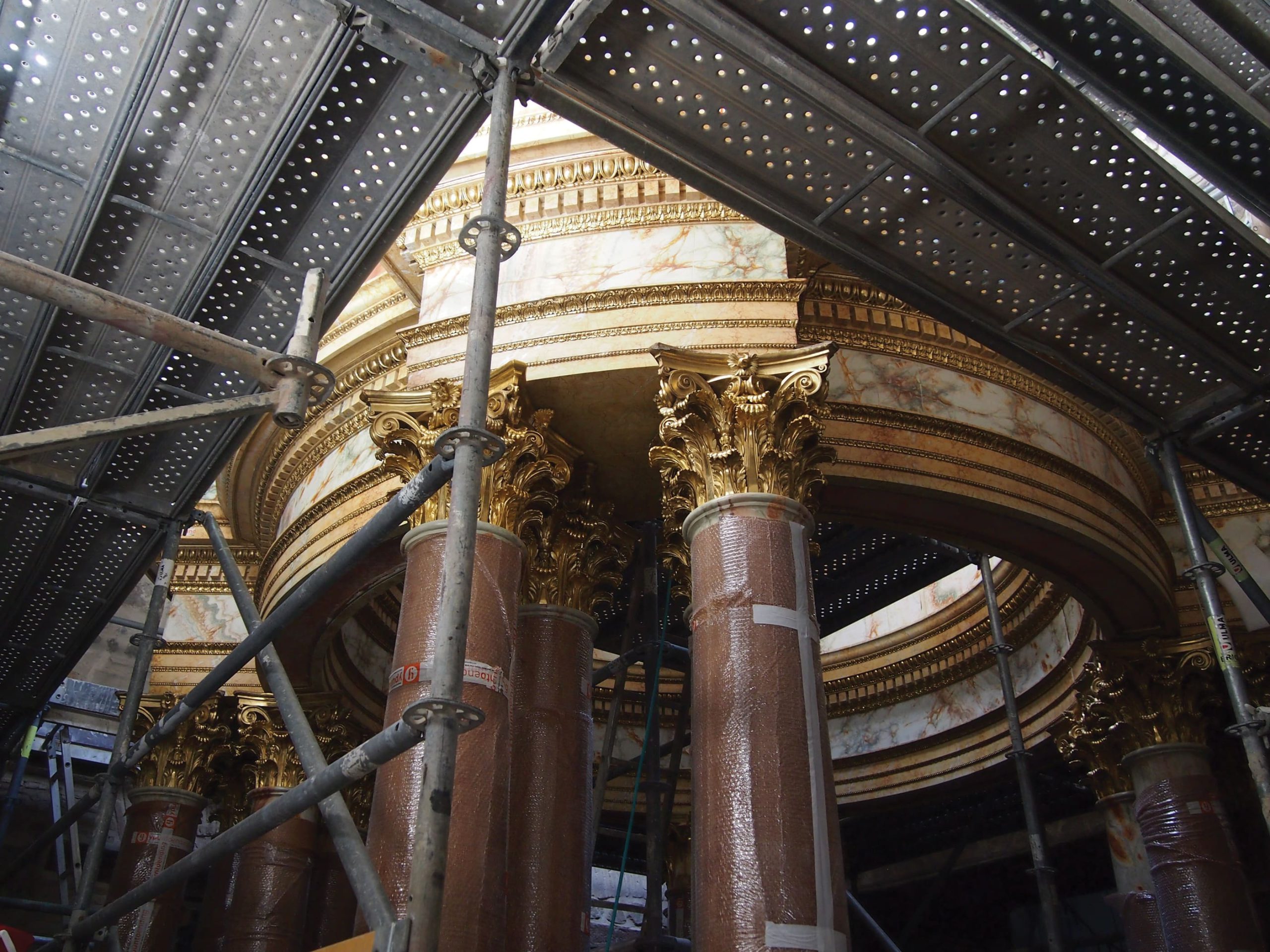 Restauración de elementos arquitecónicos del Colegio de Infantes de Toledo