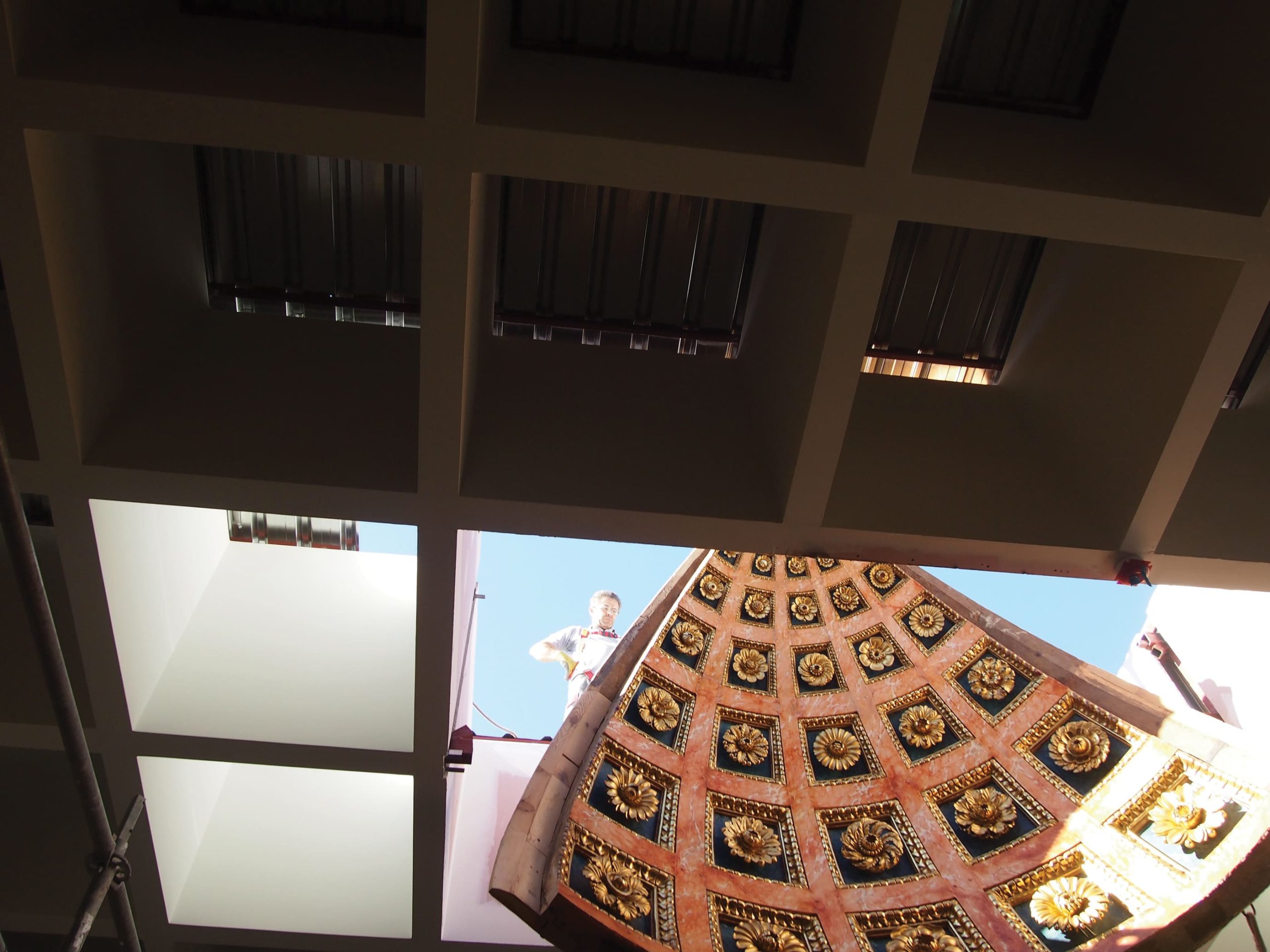 Restauración de elementos arquitecónicos del Colegio de Infantes de Toledo