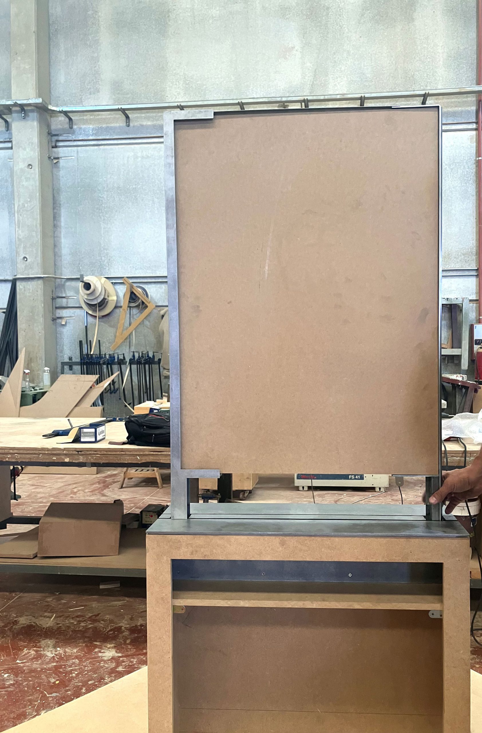 Piezas expositoras para la exposición Reversos