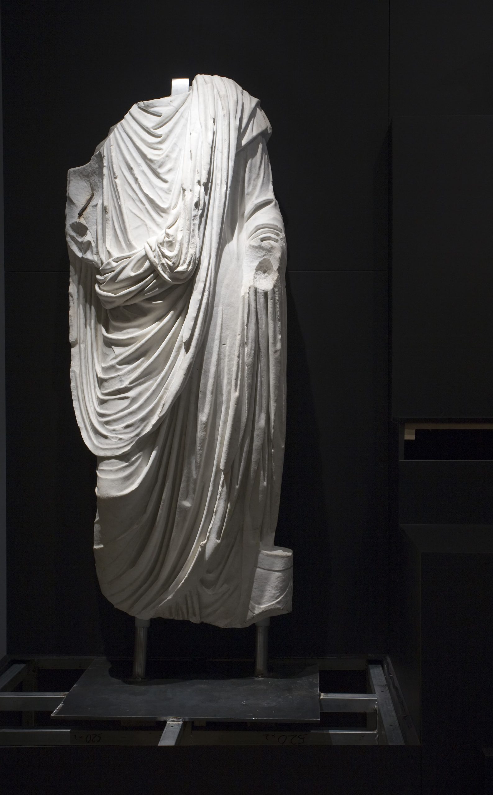 Torso en mármol del Museo Arqueológico de Córdoba